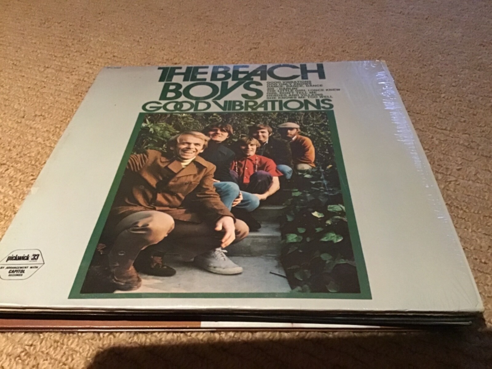 THE BEACH BOYS GOOD VIBRATIONS PICKWICK/CAPITOL ORIGINAL