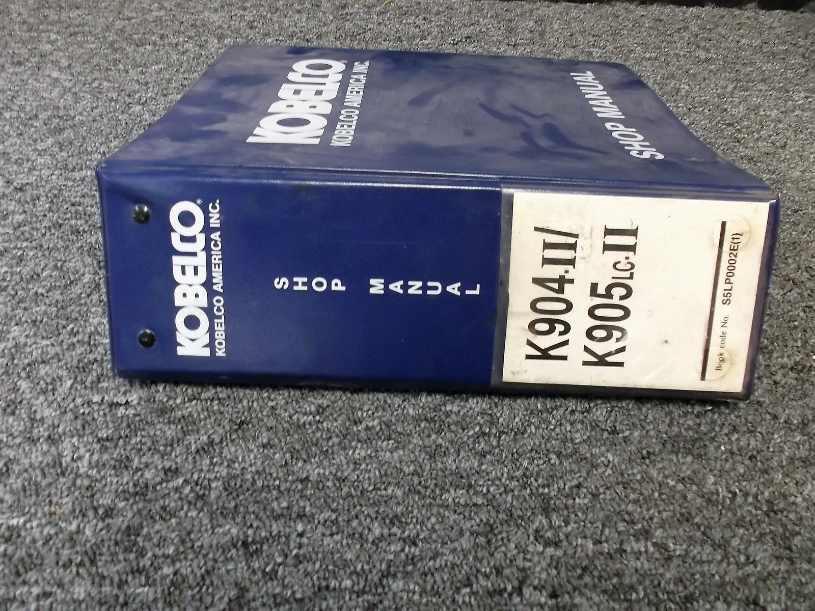 Kobelco K905 Manuals