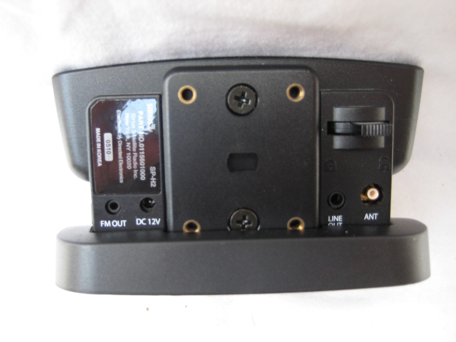 Sirius Home Dock (only) SP-H2 (For Sportster SP-R2 & SP-R1 receivers)