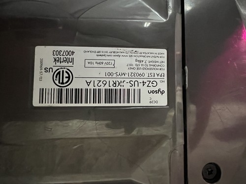 Dyson Big Ball Canister Vacuum Red And Grey For Parts Or Replacement