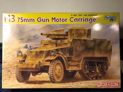 Dragon 1/35 6467 WWII US M3 Half-Track 75mm Gun Motor Carriage