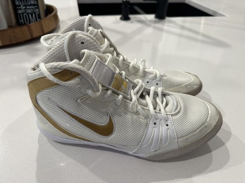 nike freeks white and gold