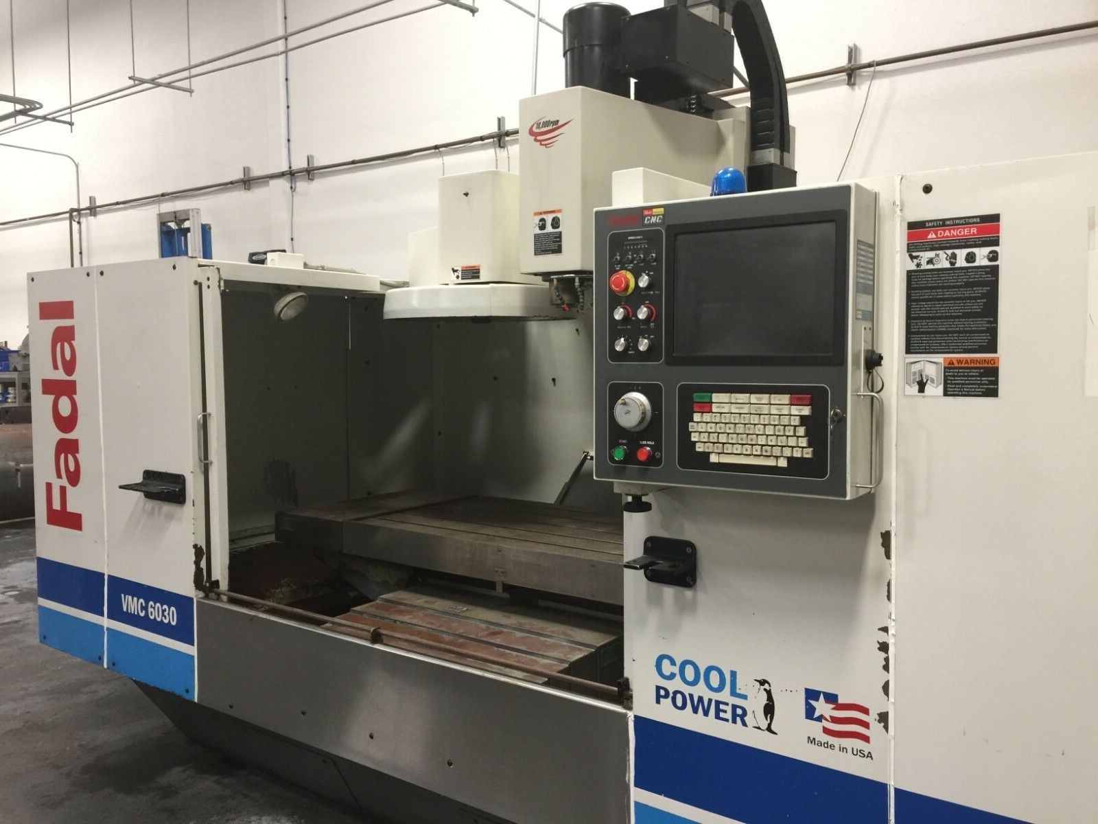FADAL VMC6030HT CNC VERTICAL MACHINING CENTER - NEW 2004