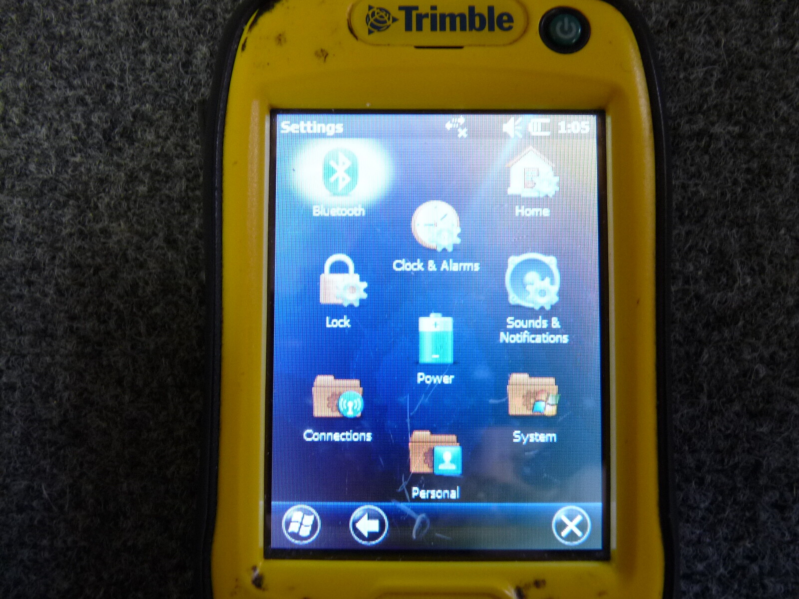 Trimble Juno 3B Handheld Multiple GPS/Data Bluetooth Micro SD Windows 6.5 Pro