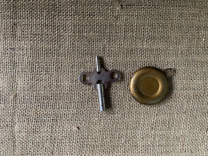 Vintage Gilbert 1807 Mantle Clock Parts or Repair