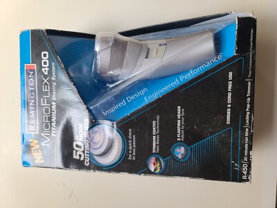 Remington Micro Flex 400 Titanium Shaving System Electric Razor