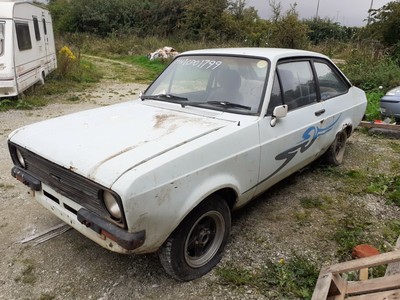 1980 FORD ESCORT MK2 2 DOOR 1600 SPORT PROJECT WITH ID SA IMPORT MAINLY COMPLETE