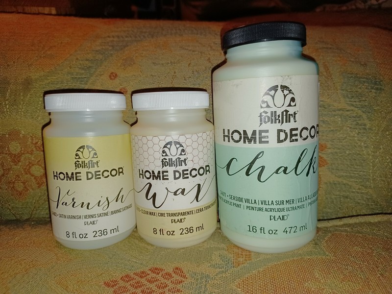 Folk Art home decor Diy products chalk paint , varnish