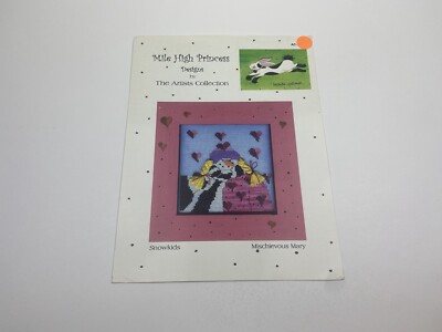 Mile High Princess Designs Mischievous Mary Snowman Counted Cross Stitch Pattern
