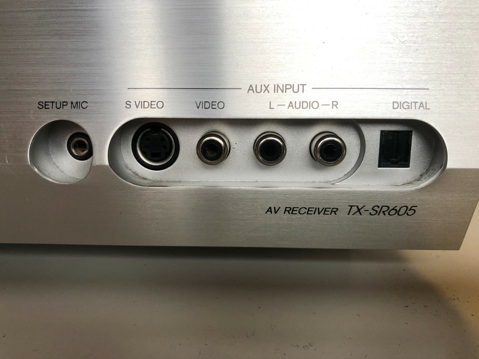 Onkyo TX-SR605 Silver 7.1 Channel Home Theater Reciever