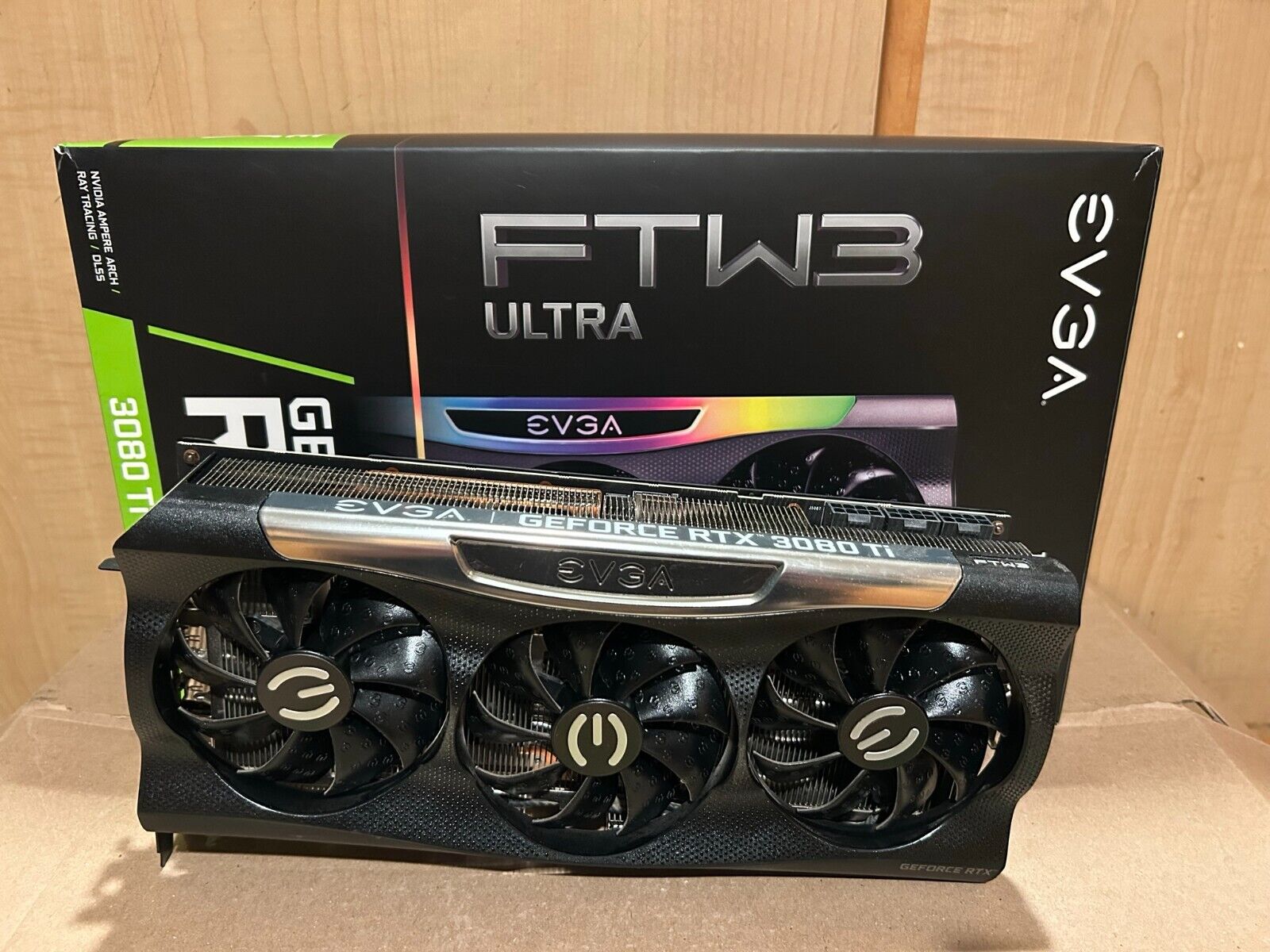 EVGA GeForce RTX 3080 Ti FTW3 ULTRA GAMING 12GB GDDR6X Graphics Card EVGA GeForce RTX 3080 Ti FTW3 ULTRA GAMING 12GB GDDR6X Graphics Card