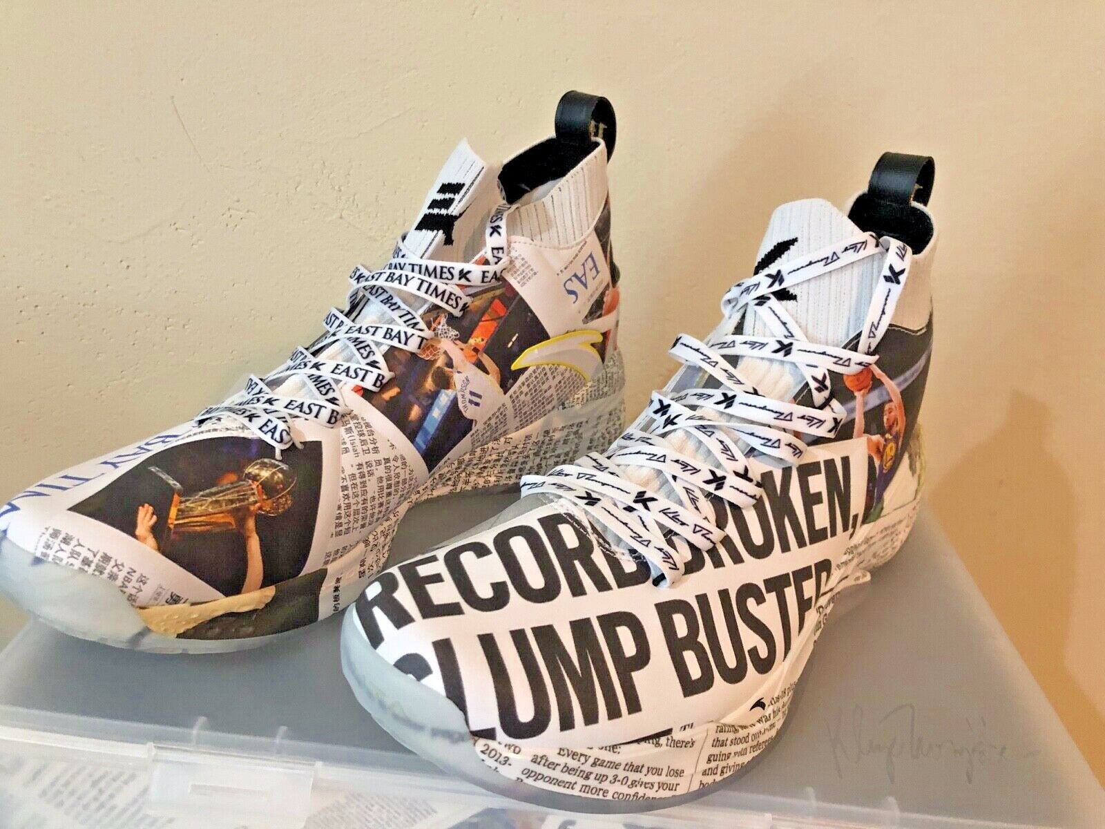 anta klay thompson newspaper