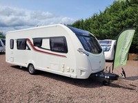 Swift Elegance 565 2017 Single Axle 4 Berth - Twin Fixed Beds, Solar Panel, ATC 