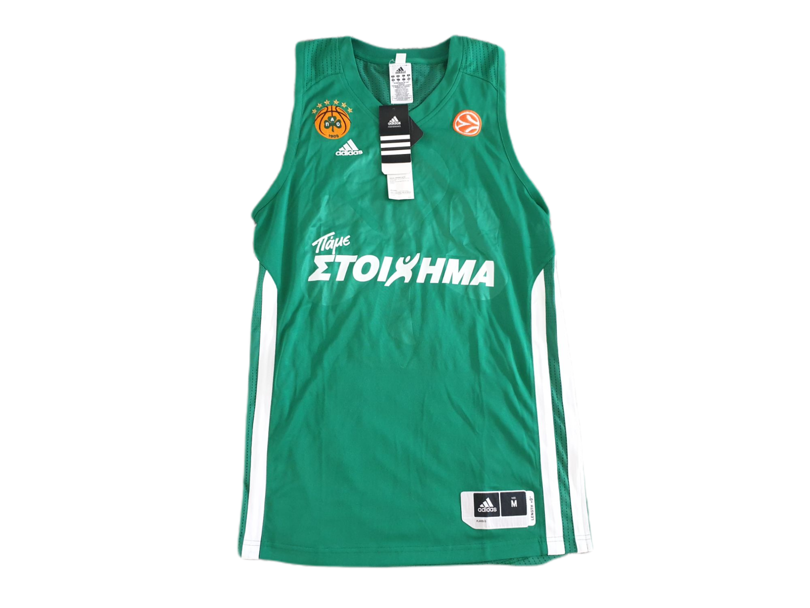 adidas Panathinaikos Athen Trikot Home Herren Größe M L XL -NEU- Basketball
