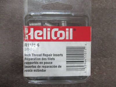 HELICOIL R1191-6 INCH THREAD REPAIR INSERTS 12ct