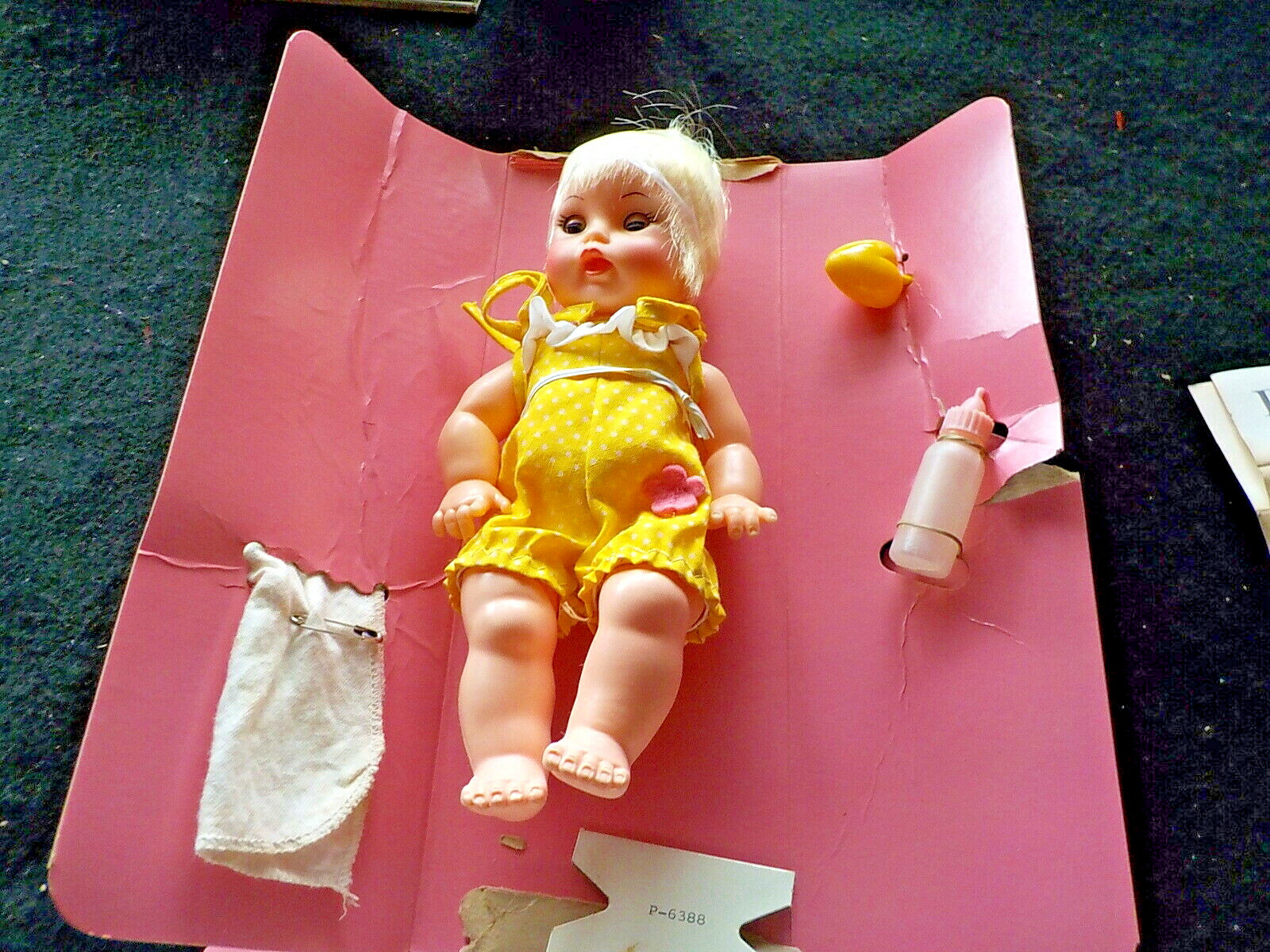 1967 Tearie Betsy Wetsy Doll w Original Box IDEAL 9