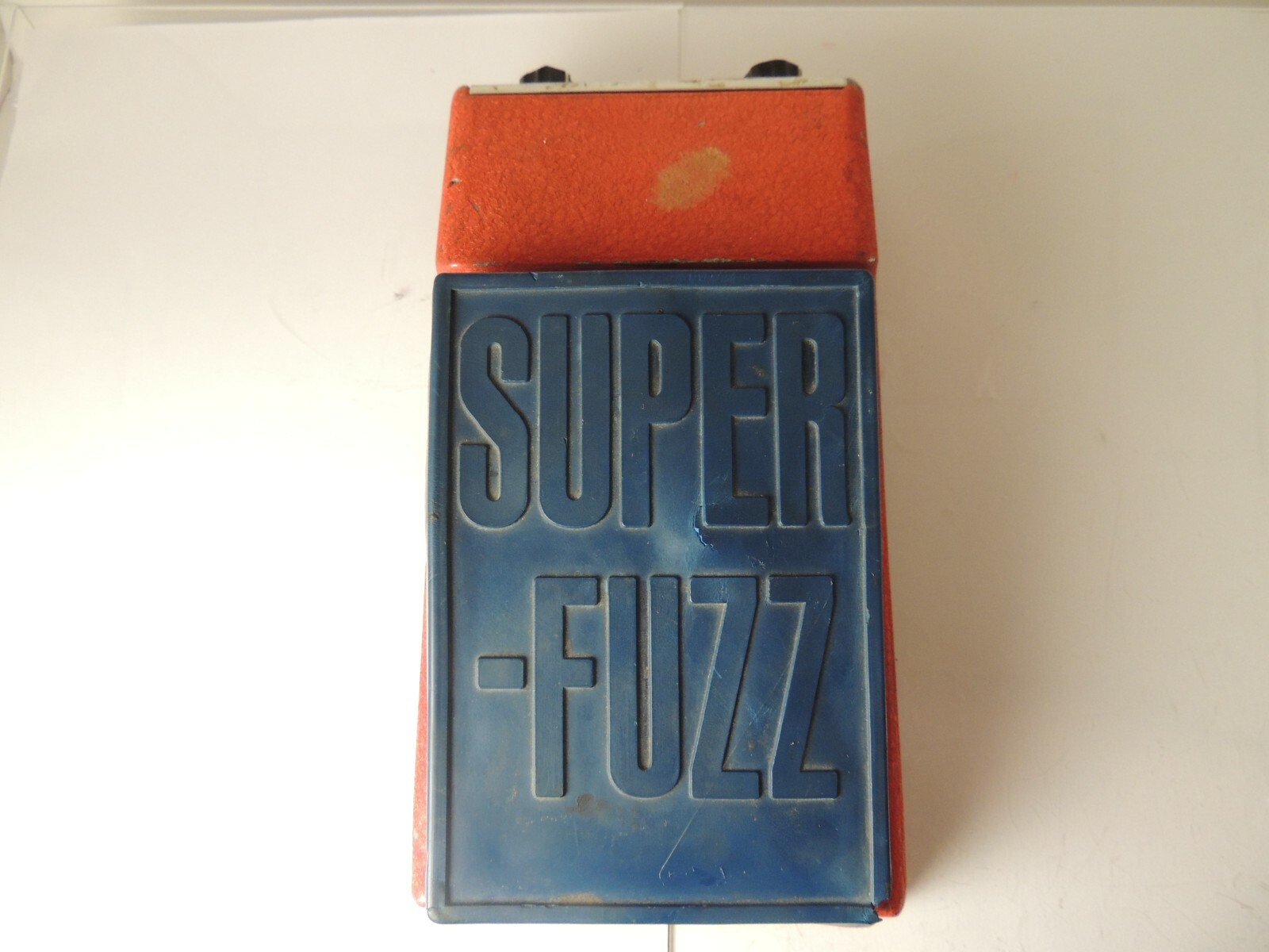 Vintage Univox Super Fuzz Effects Pedal Original Orange Made Vintage Univox Super Fuzz Effects Pedal Original Orange Made