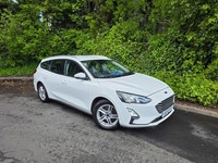 2022 FORD FOCUS 1.0T ECOBOOST ZETEC AUTO EURO6 ESTATE WHITE 1OWNER EX POLICE