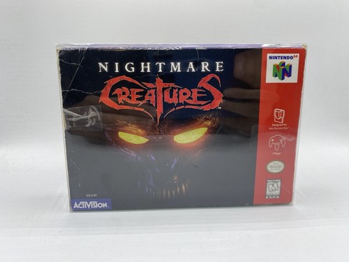 Nightmare Creatures【中古美品・N64北米版】 Nightmare Creatures Nintendo 64 N64 Authentic Game Cartridge
