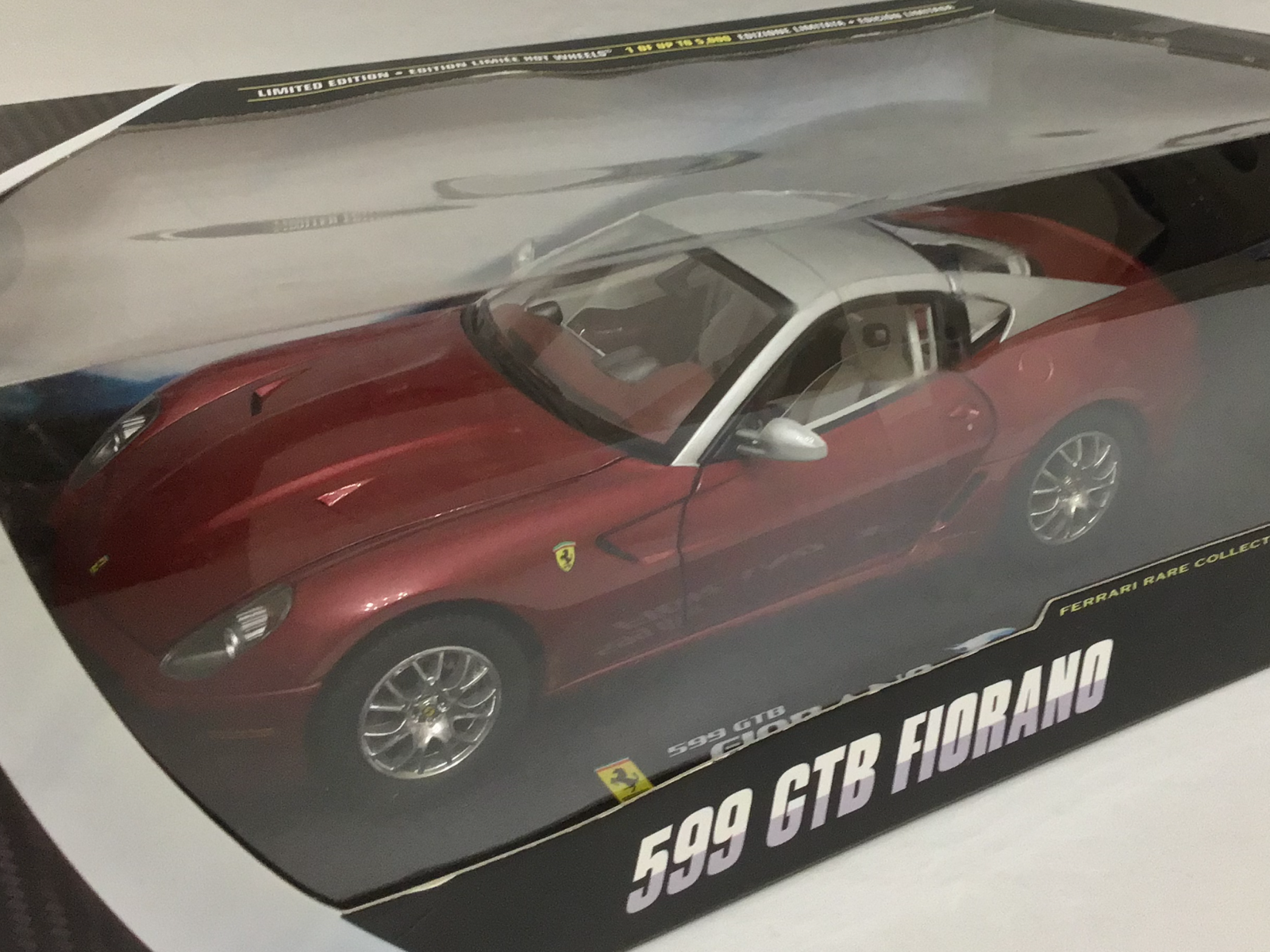 マテルエリート1⁄18 フェラーリ599GTB 1:18 Hot Wheels Elite Ferrari