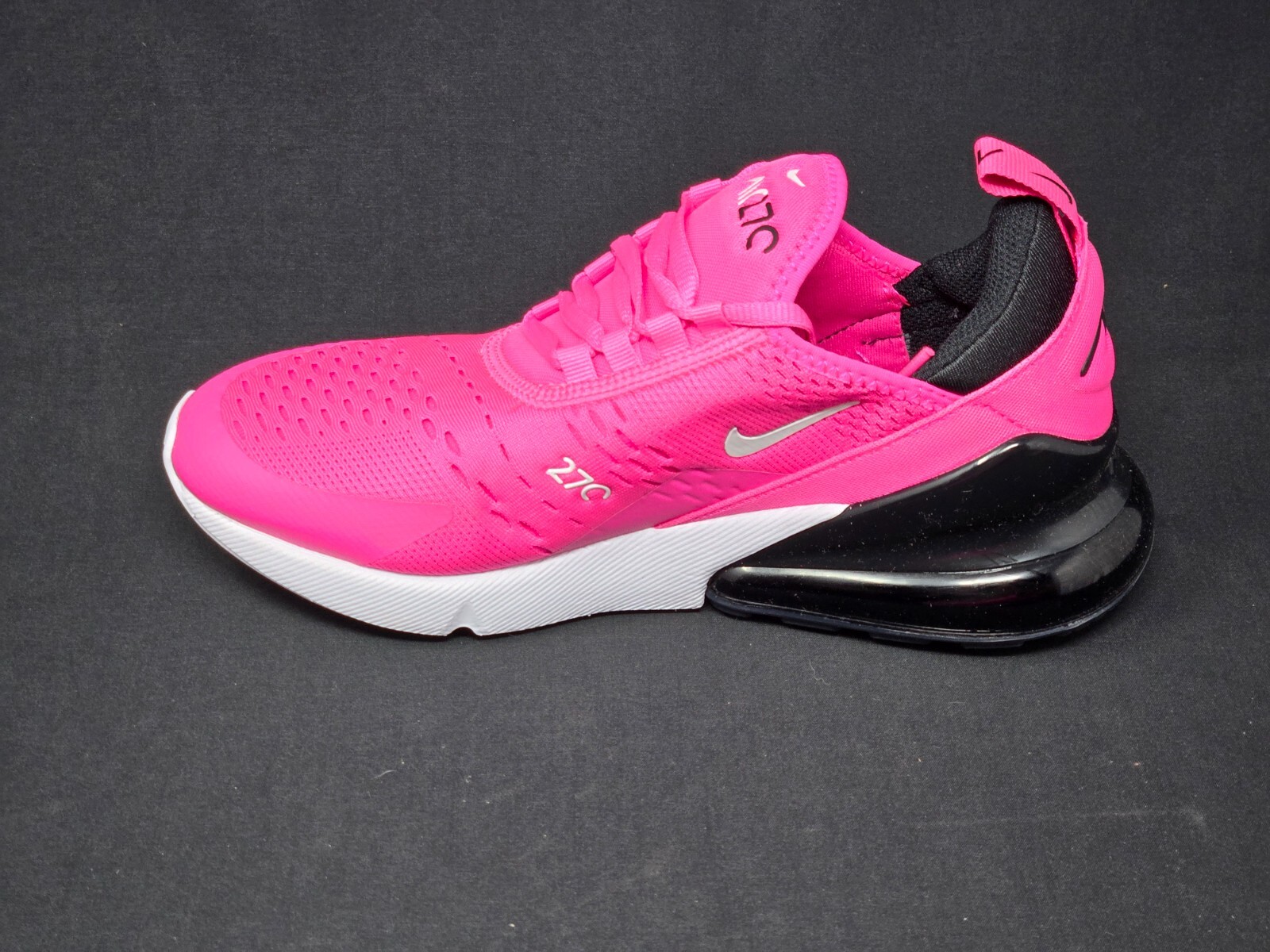 Nike Air Max 270 GS Multi Size Fuchsia Pink White Black Women
