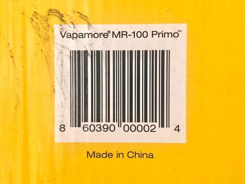 Vapamore Primo Steam Cleaning System Yellow MR-100
