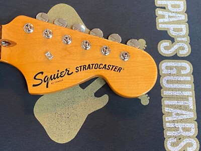 NEW Fender Squier Classic Vibe 70s Stratocaster NECK W/ TUNING PEGS