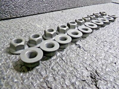Grade 8 Steel, FLANGE NUT, Right Hand, IFI-100/107, PK20, 1FE55, (RG)