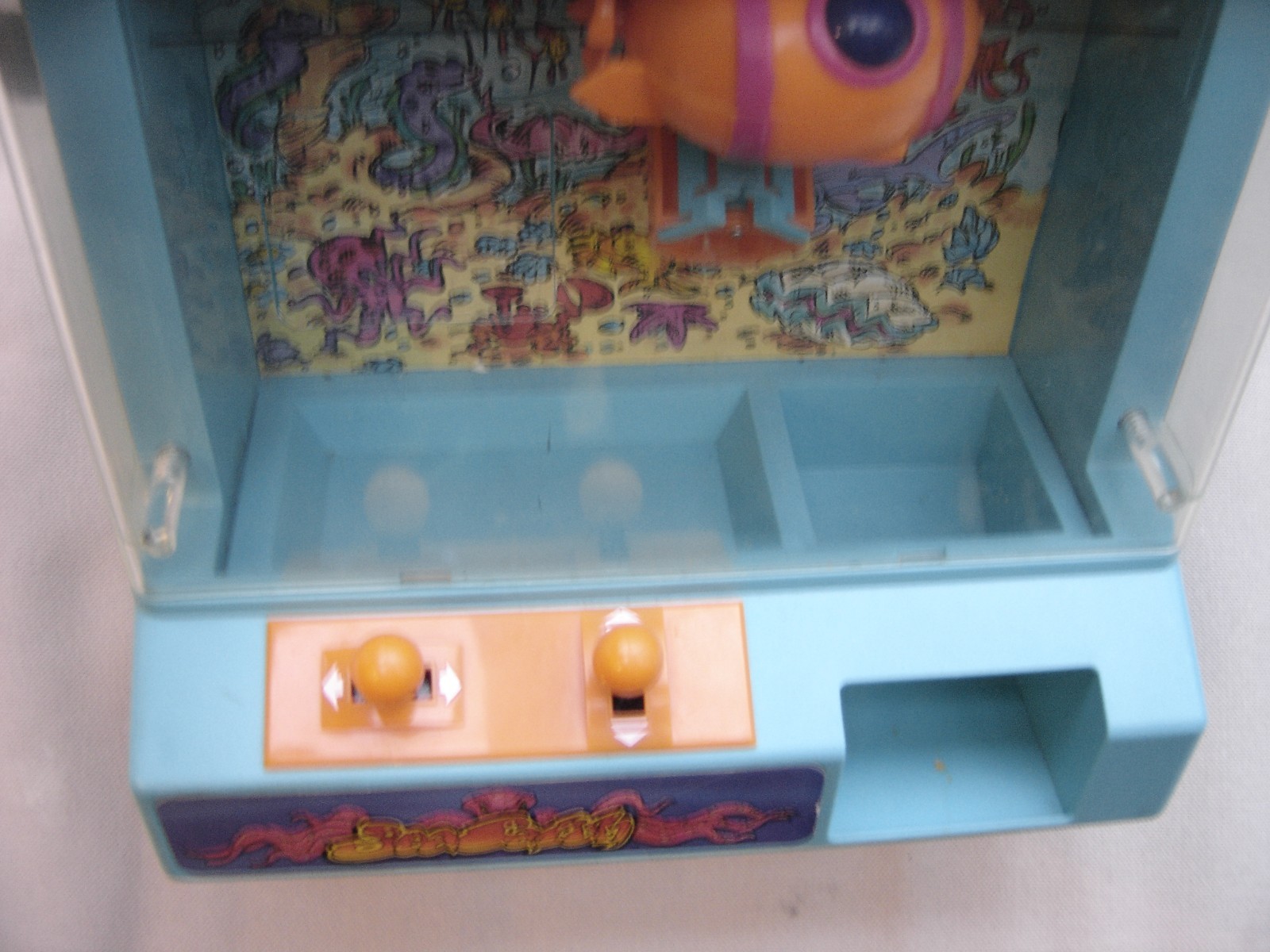 Vintage Zima 1993 Sea Catch Crane Toy Game Electronic Claw Prize Drop WORKS!