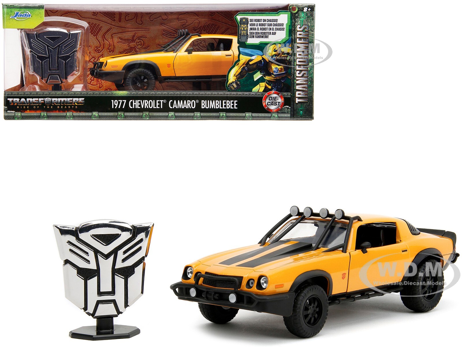【未開封】Monogram 1/24 カマロ ハイローラー Camaro 1968 Chevrolet Camaro Z 28 Dark Gray Metallic with Black and