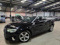 2017 Audi A3 Cabriolet 1.5 TFSI CoD Sport Euro 6 (s/s) 2dr CONVERTIBLE Petrol Ma
