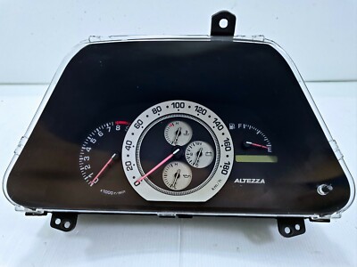 やーま　9点 JDM Toyota Altezza SXE10 Lexus IS 98-05 Meter Gauge Cluster