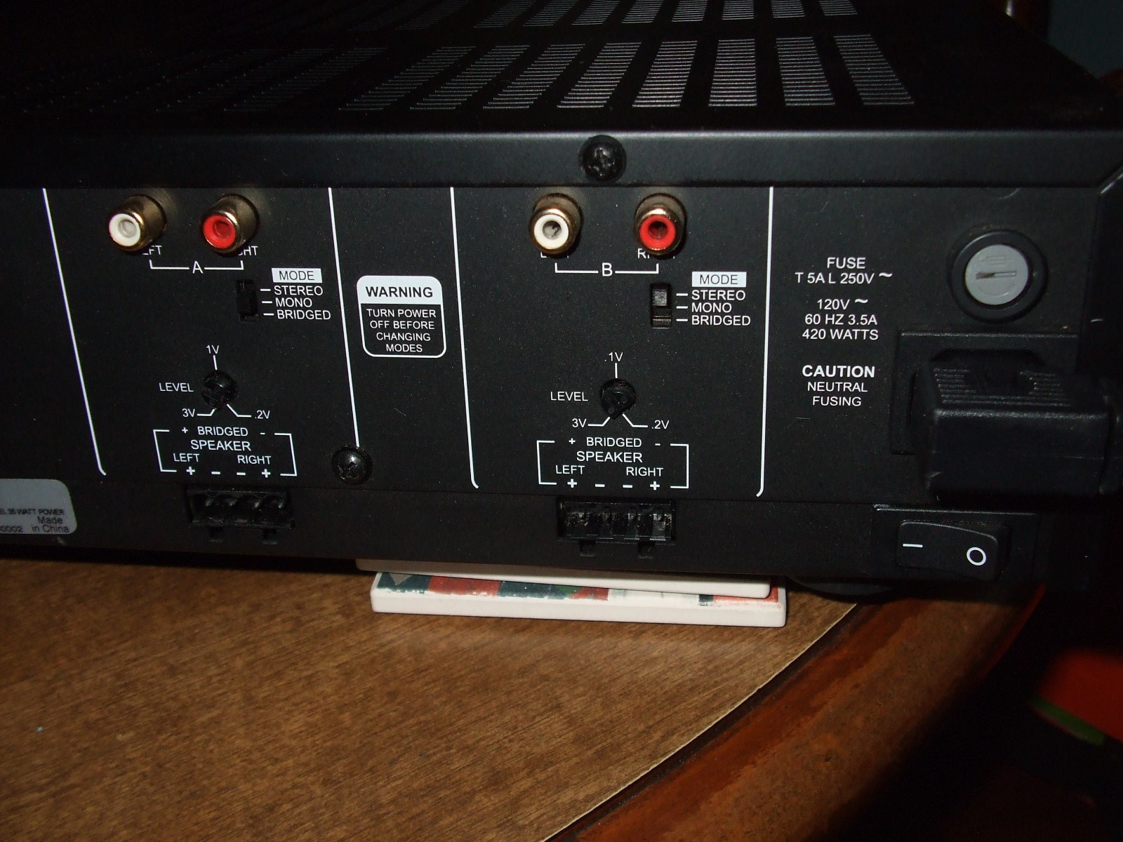 Xantech Four channel Power  Amplifier ~PA435X