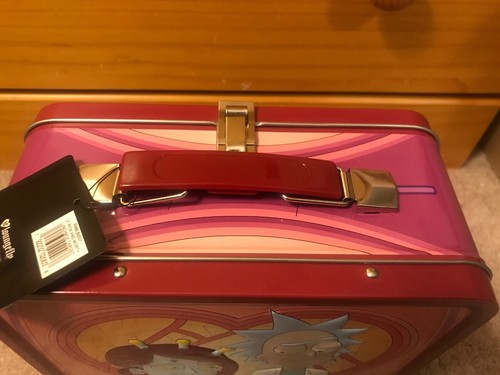 Rick and Morty Adult Swim Loungefly Metal Lunchbox Rick & Unity TARGET EXCLUSIVE