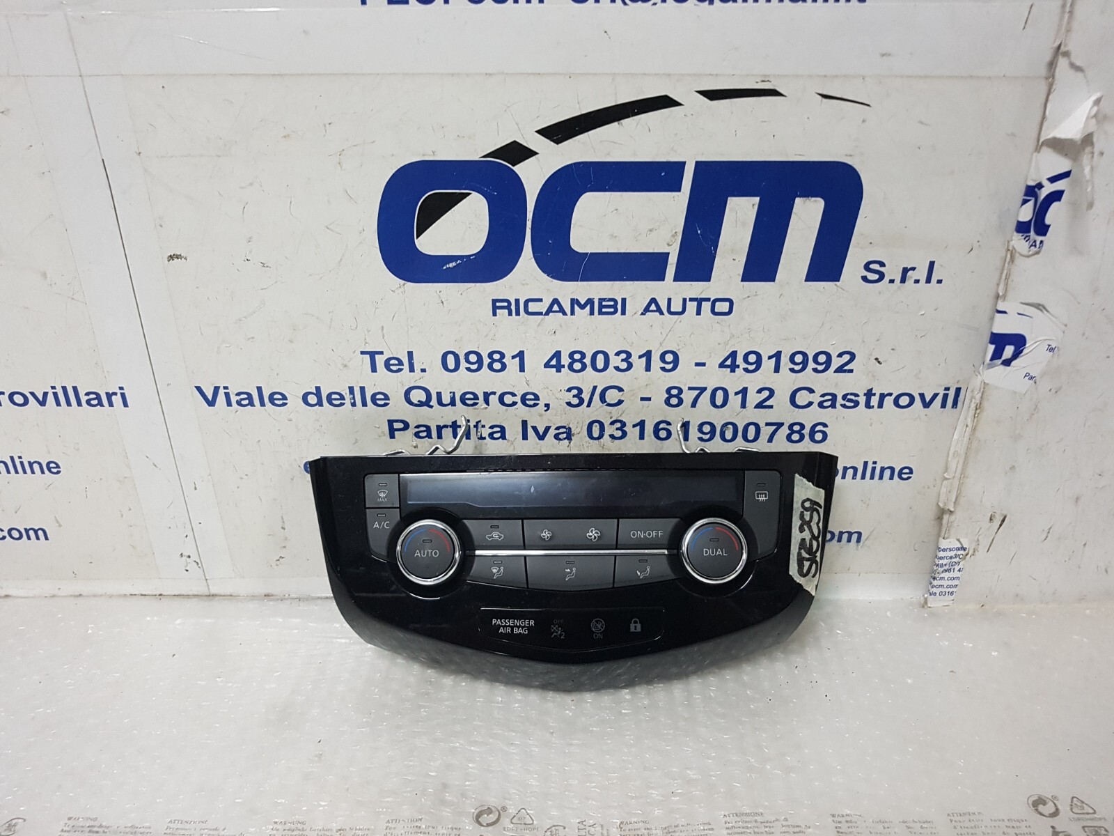 275004EA0A Instrumentierung Befehle Klima Klimaanlage Nissan