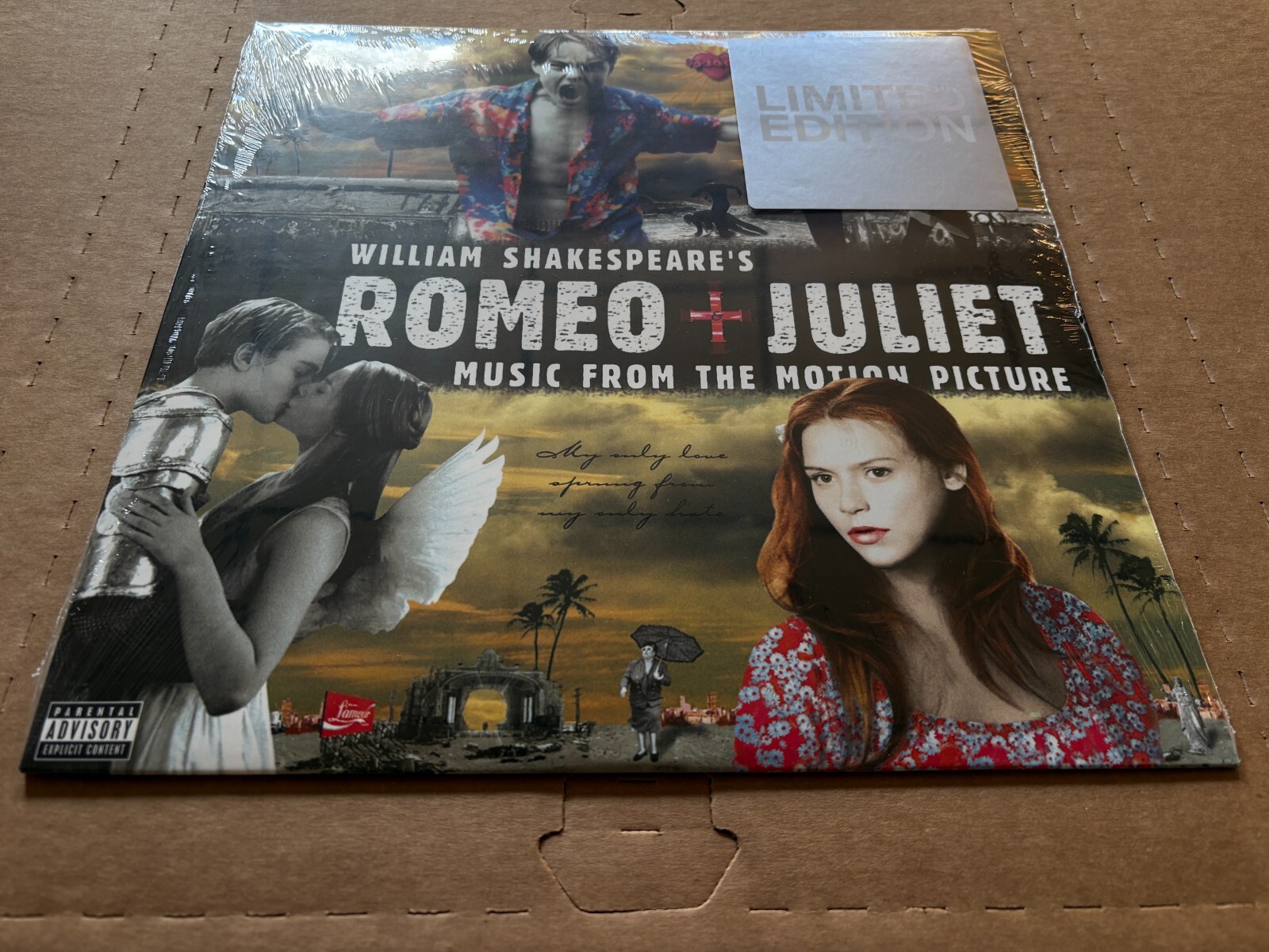 洋楽 William Shakespeare's Romeo + Juliet LP William Shakespeare's Romeo + Juliet (Music from the Motion