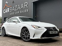 2017 Lexus RC 2.5 300h F Sport CVT Euro 6 (s/s) 2dr COUPE Petrol/Electric Hybrid
