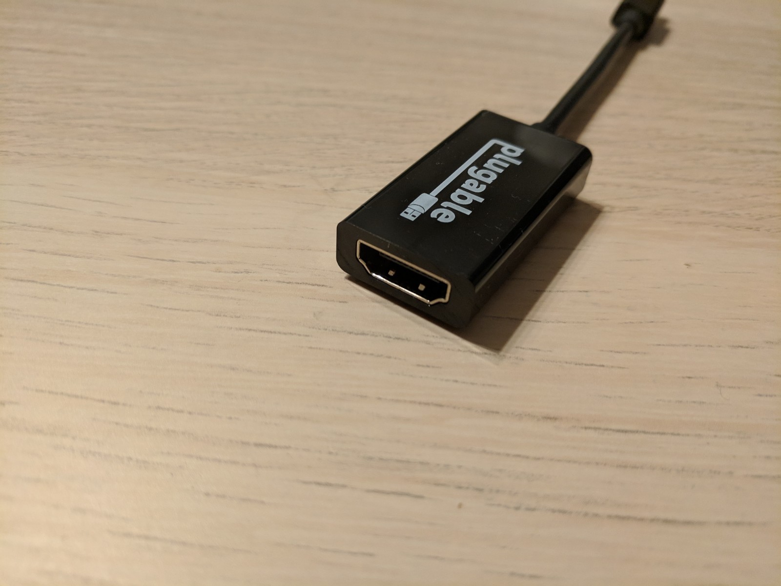 Plugable Active Mini DisplayPort to HDMI 2.0 Adapter Supports 4K UHD
