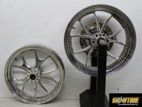 93-01 KAWASAKI NINJA ZX1100D ZX11 PERFORMANCE MACHINE FRONT REAR WHEELS RIM | eBay 93-01 KAWASAKI NINJA ZX1100D ZX11 PERFORMANCE MACHINE FRONT REAR WHEELS RIM | eBay