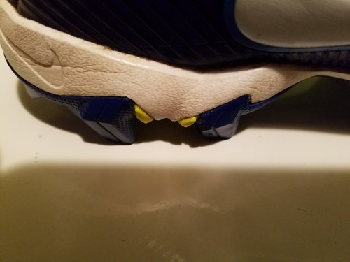 Men's Nike VPR Football Cleats Shoes Size 8 Blue/Black