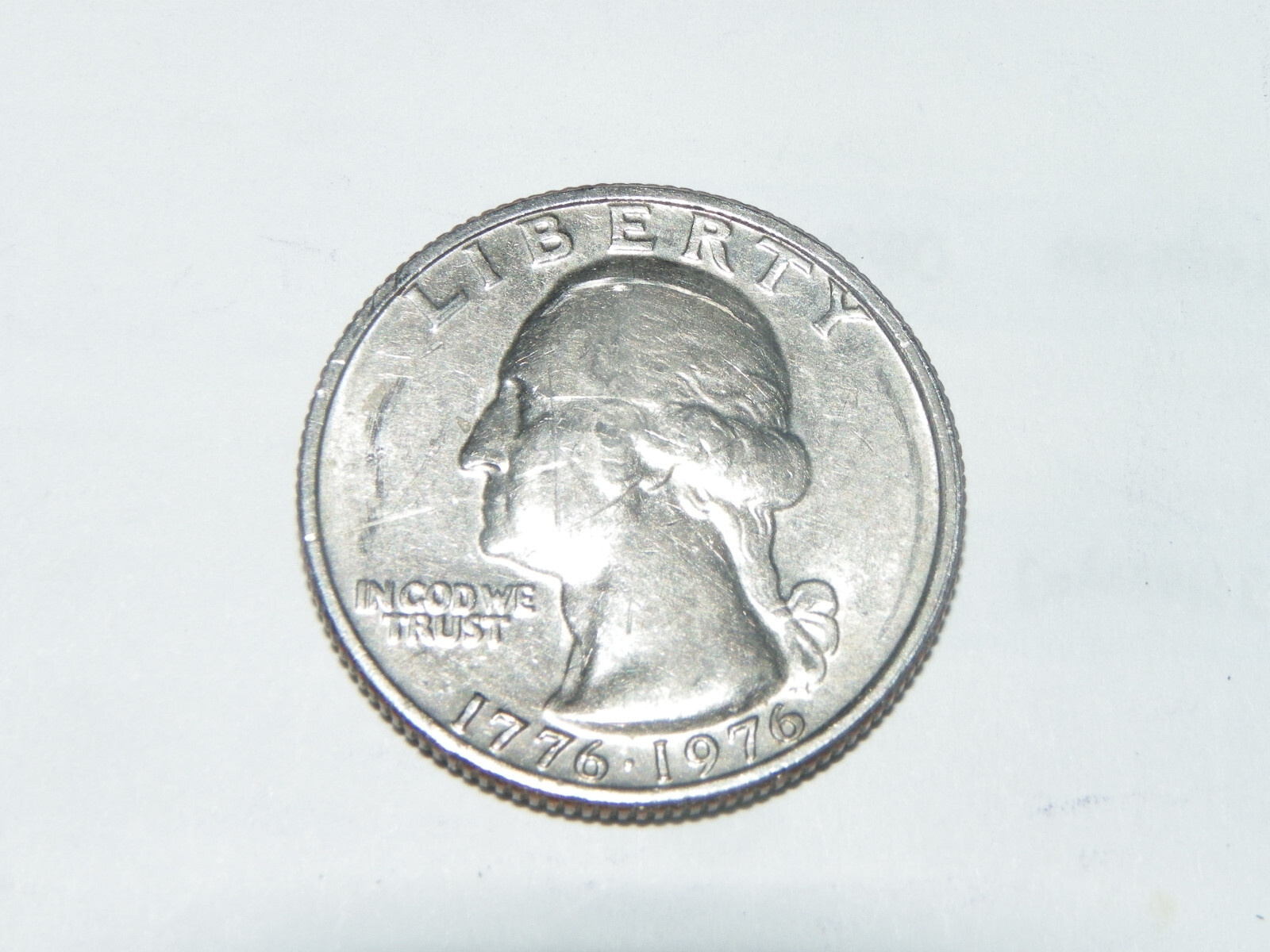 1776-1976 Bicentennial Quarter, NO 