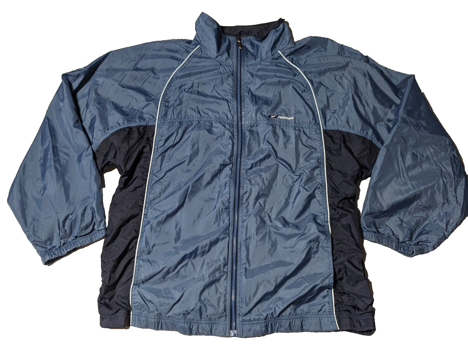 ジャケット・アウター 90s rare Reebok monotone poly jacket