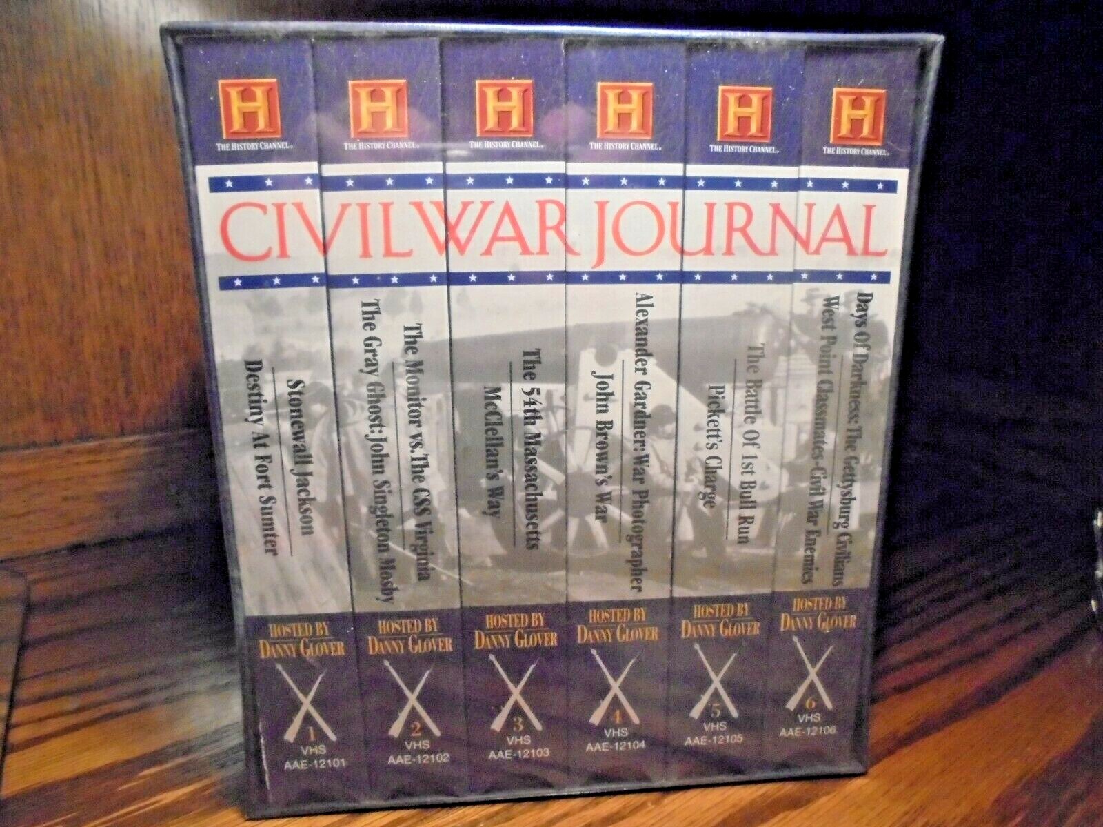 CIVIL WAR JOURNAL VHS Complete Box Set (1993) A&E History