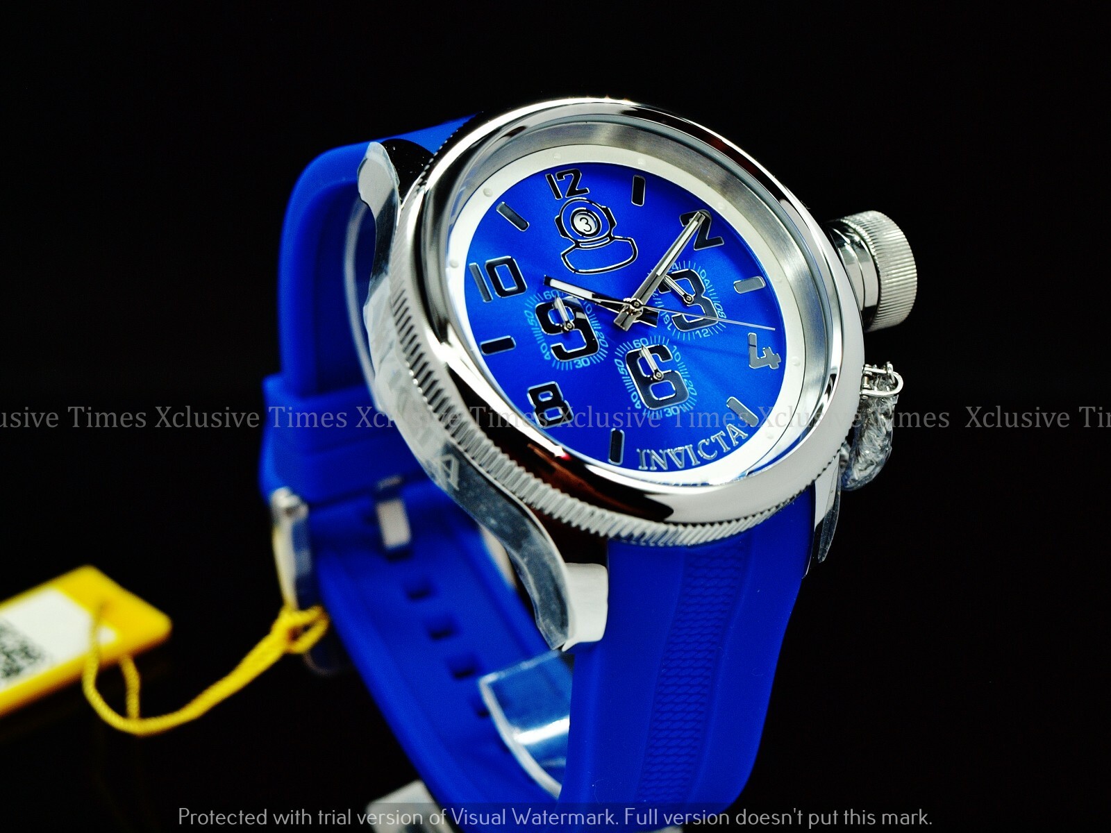 Invicta Men's 52MM Classic Russian Diver 1959 SunRay Blue