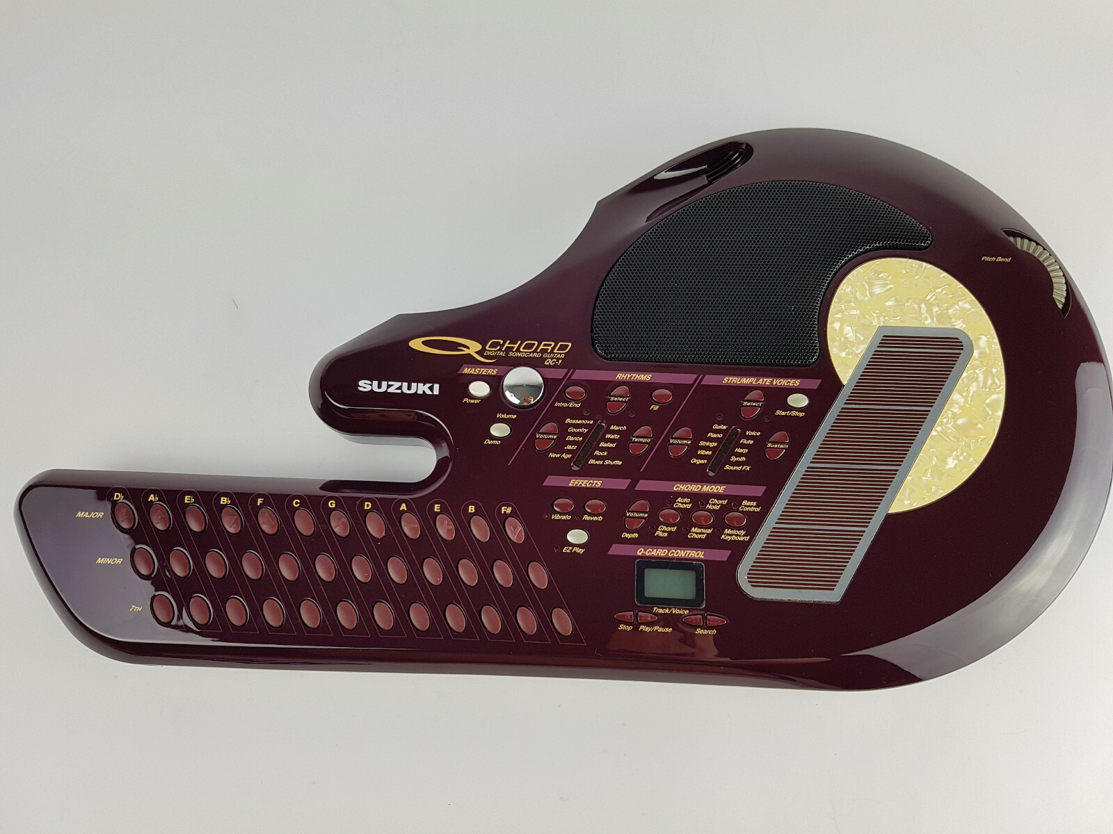 Suzuki Q Chord QC1 Digital Autoharp Guitar - In Original Hardshell Case!