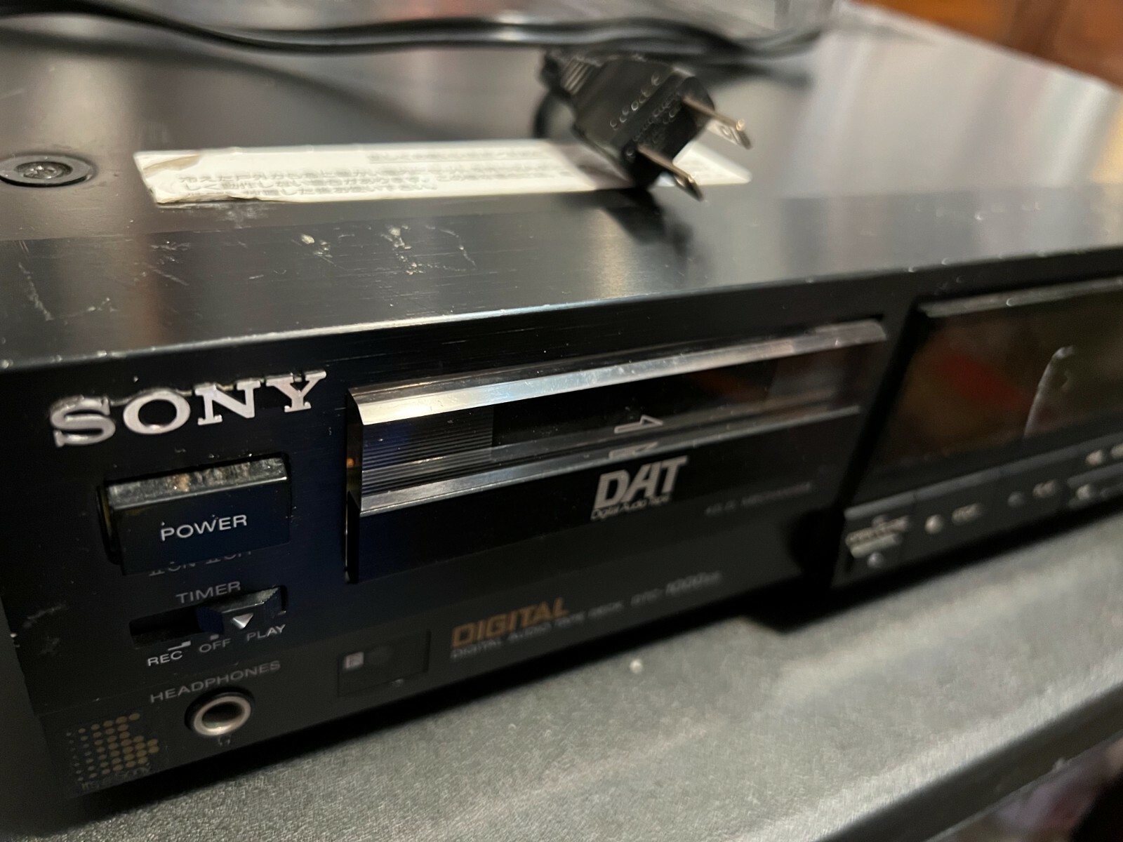 RARE! Sony DTC-1000ES Digital Audio Tape Deck DAT Vintage AS RARE! Sony DTC-1000ES Digital Audio Tape Deck DAT Vintage AS