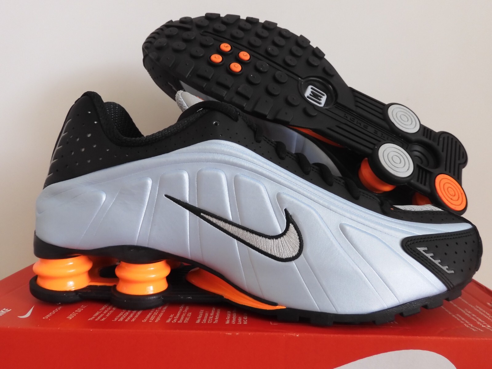 【美品】Nike Shox R4 AR3565-401 Blue tint Nike Shox R4 Blue Tint Metallic Silver AR3565-401 – Sneaker