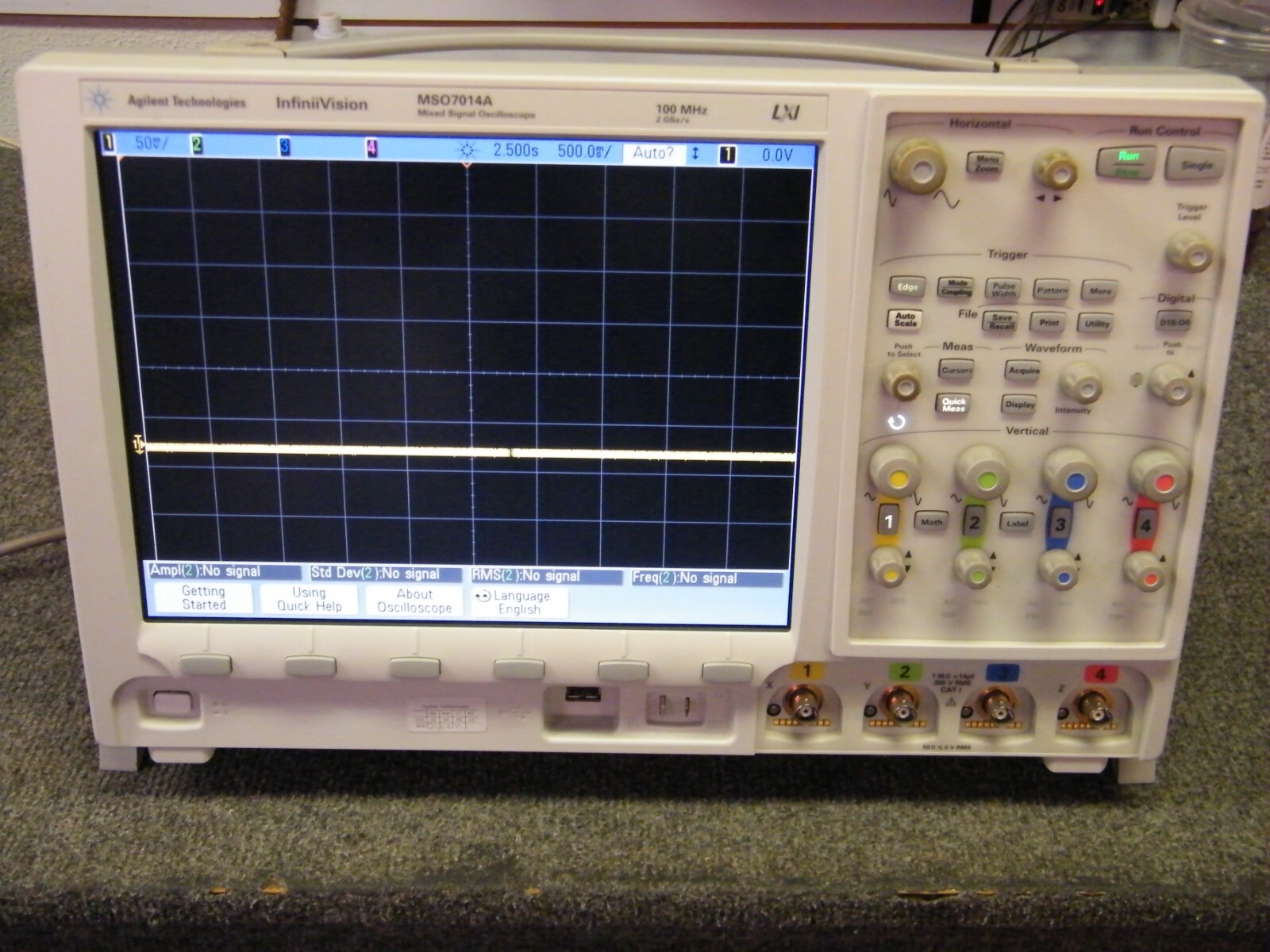 Keysight Agilent MSO7104A Mixed Signal Digital Oscilloscope