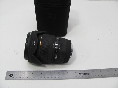 Sigma AF 24-70mm f/2.8 EX DG Macro Zoom Lens for Canon  JAPAN W/ CASE NO RESERVE