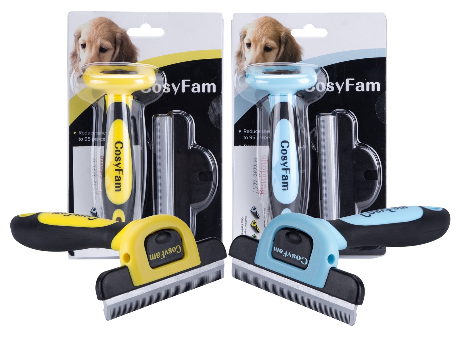 Dog Brush for Shedding Cat Grooming Tools LONG MEDIUM SHORT SMALL LARGE Hair PET